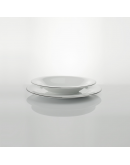 Servizio piatti 38 pz bianco soney con platino Servizio piatti 38 pz bianco soney con platino